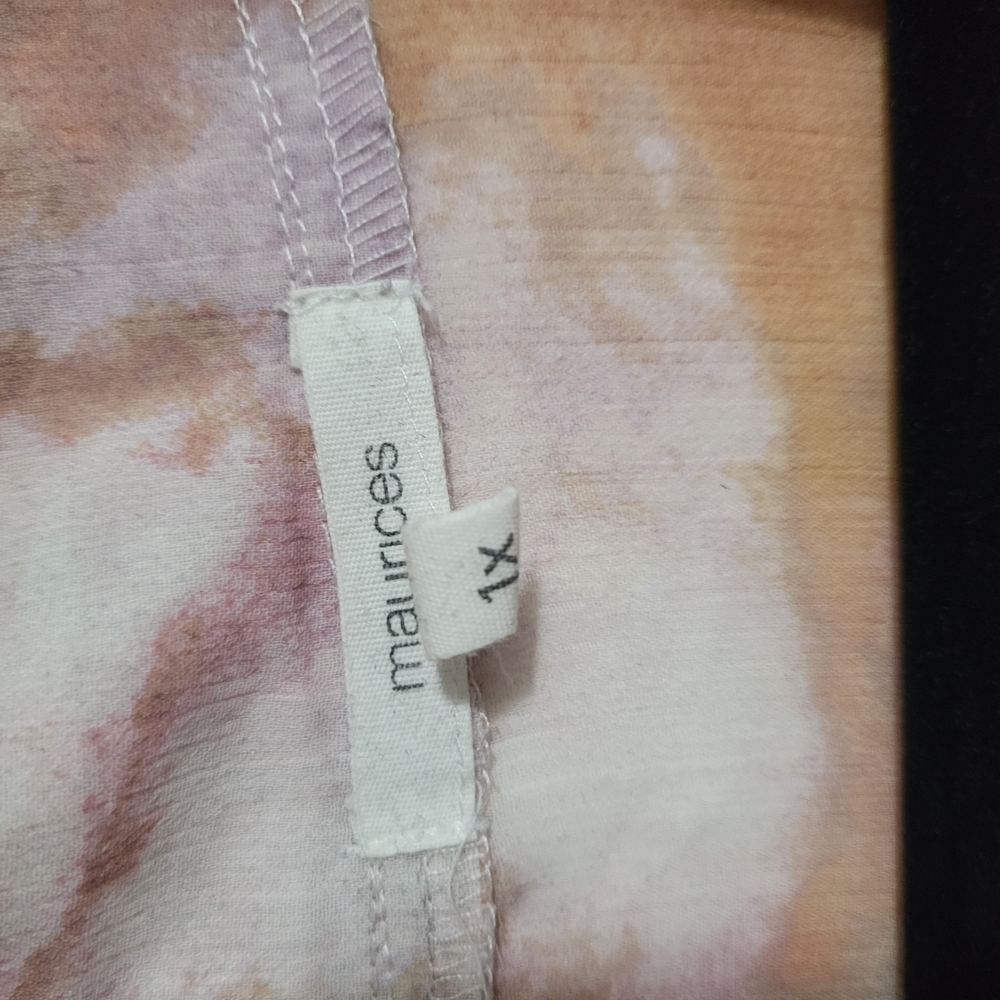 Maurcies Pink And Tan Acid Washed Cardigan - Picture 3 of 5